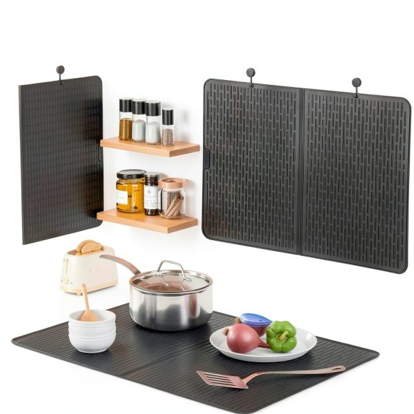 Foldable Stove Top Cover Dionikos 28x20 Black-4