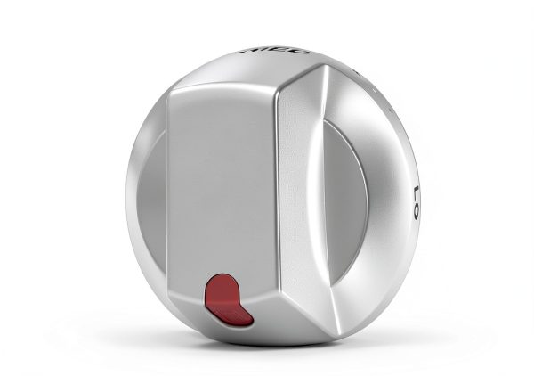 UgoHiff Samsung Cooktop Knob for NX58 Series Silver Push Button Lock-5