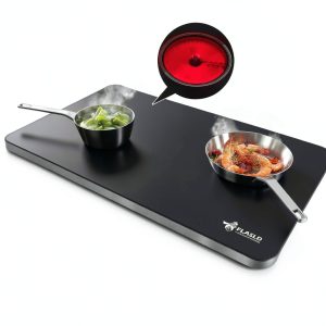 Fireproof Stove Top Cover FLASLD Glass Protector Black 21×29.5in-1