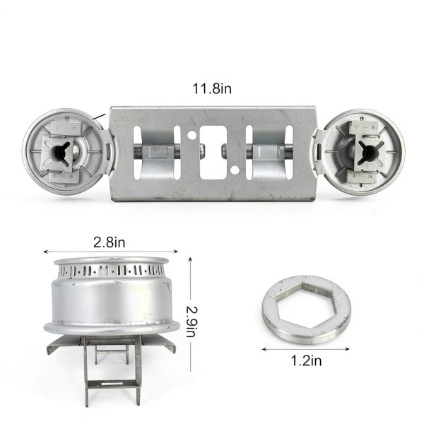 Double Burner Kit M Motico WB16K10026 for GE Hotpoint Gas Range-1