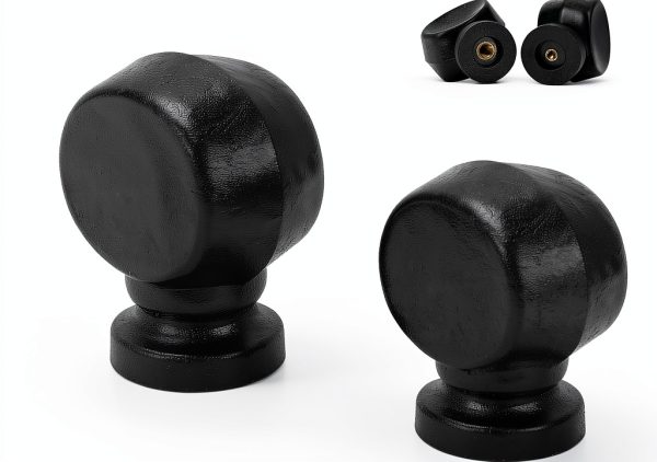Fry Pan Lid Knob Replacement Batator 2-Pack for Farberware-0