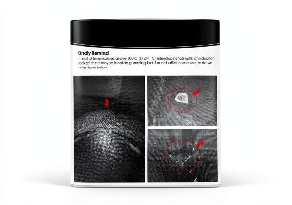 KR KitchenRaku Large Induction Cooktop Protector Mat Pure Black-3