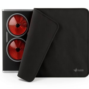 FLASLD Fireproof and Waterproof Stove Covers, Electric Stove Mat, Glass Top Protector - Ceramic Glass Cooktop - Flat Top Oven - Black-2024 inch-0